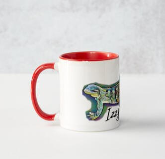 Red Izzy Mug