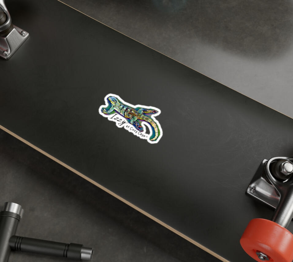 3x4 Vinyl Izzy Sticker