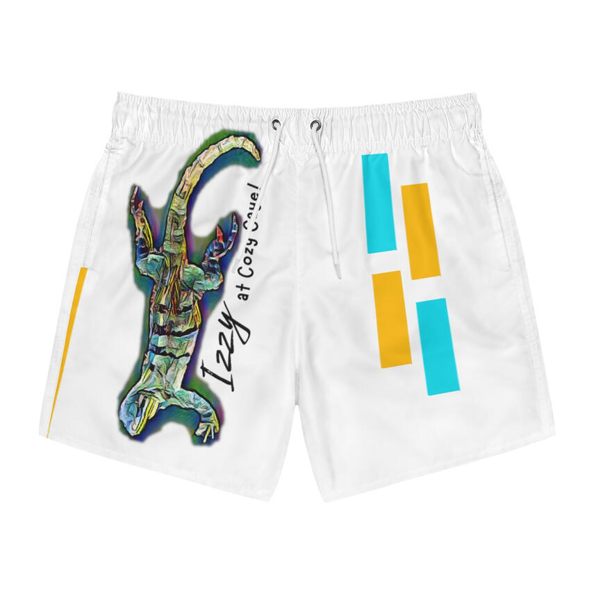 Izzy Stripe Swim Trunks