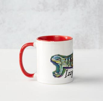 Red Izzy Mug